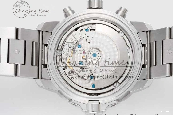 MIROTIME 0427 Aquatimer Chrono SS V6SF 1:1 Best Edition Blue Dial on SS Bracelet A Modern 7032